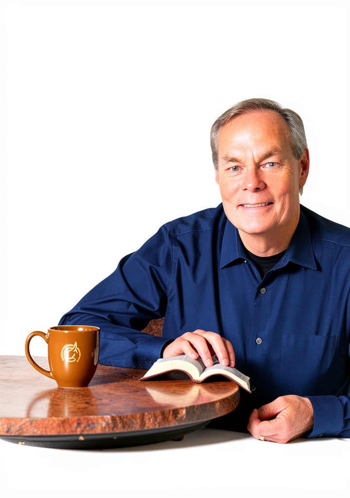 'Reading the Pentecostal eBook on a Kindle device during a quiet morning'